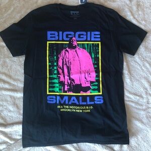 Biggie Smalls AKA The Notorious B.I.G. Brooklyn New York Retro Tee in Size Large